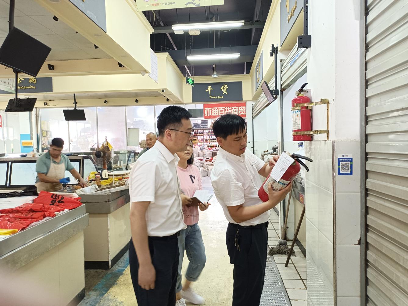 管好“菜籃子”，守護“大民生”國資運營公司開展菜市場大巡查